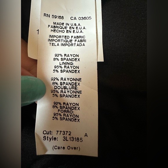 Karen Kane Black Dress with Metallic Studs size M - Picture 10 of 10